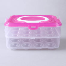 Double Layer 24 Grid Egg Storage Box for Egg Storage Container - dailyneed.life