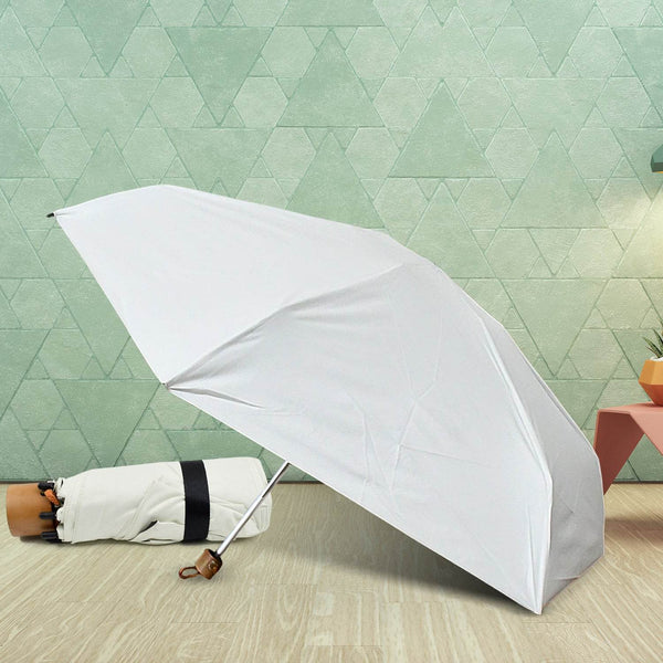 3-Fold Sun & Rain Protective Solid Foldable Umbrella, (1 Pc) - dailyneed.life