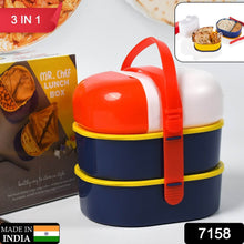 Mr. Chef Smart Lunch Box Capsule shape strap-on lunch box with water bottle and handle - dailyneed.life