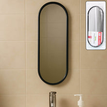 Modern Oval Wall-Mounted Bathroom Mirror (1 Pc) - dailyneed.life