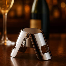 Stainless Steel Sealed Sparkling Champagne Bottle Stopper Big size - dailyneed.life