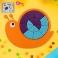 Mini Snail Puzzle – STEM Educational Toy, Puzzle Games for Ages 3-6 (Mix Color) - dailyneed.life