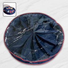 Round Foldable Shoe Organizer Bag 12-Section - dailyneed.life