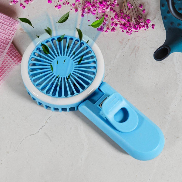 Clip Fan With Light, home, kitchen, Office Portable Fan, Rechargeable Fan - dailyneed.life