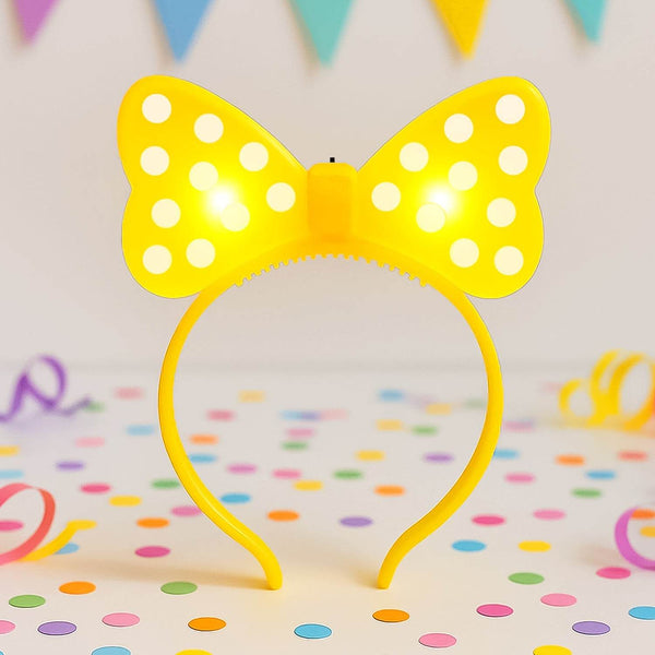 LED Glowing Bow Hairband (1 Pc) - dailyneed.life