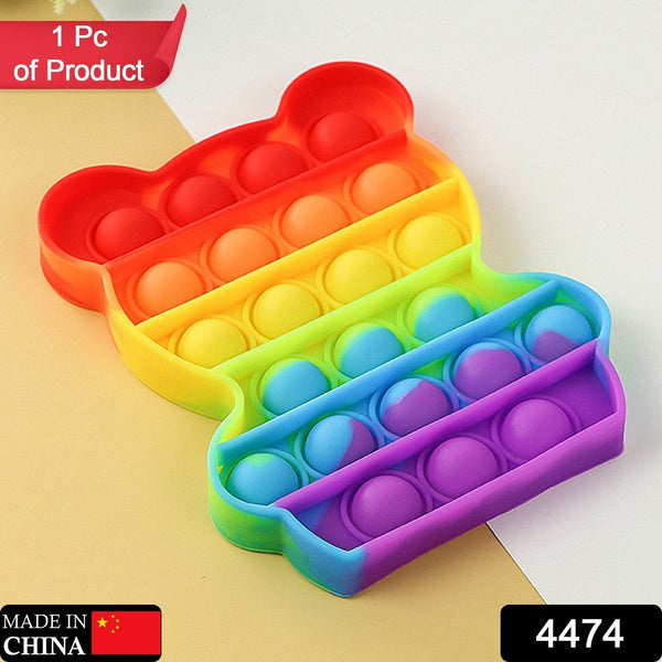Bear It Fidget Toys Stress Relief Rainbow Toy ( 1 pcs ) - dailyneed.life