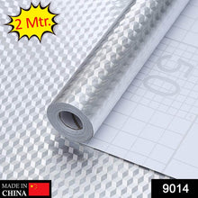 2 Meter Aluminium Foil Sticker used in all kitchen purposes to prevent oily and greasy stains of food while cooking. - dailyneed.life
