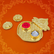 Kalash Shape Rakasha Bandhan Special Puja Thali (1 Pc) - dailyneed.life