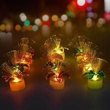 Fiber Optic Light, Mini Color Change LED Table Centerpieces, Light Up Candle, Diwali - Pack of 12 - dailyneed.life