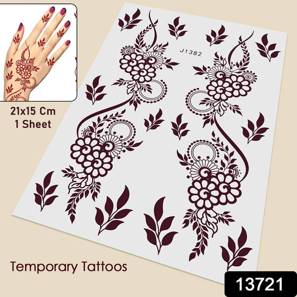 Temporary Tattoos Tattoo Sticker Skin Tattoo Stickers (1 Sheet) - dailyneed.life