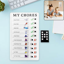 Portable My Chores Home Note Board Management Planning Memo Boards Reminding Time. (Size :- 20x12Cm) - dailyneed.life