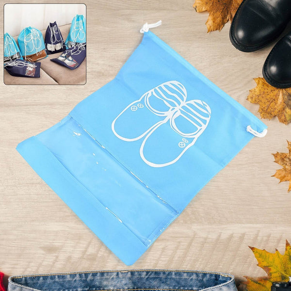 Shoes Storage Bag Closet Organizer Non-Woven Travel Portable Bag (1 Pc) - dailyneed.life