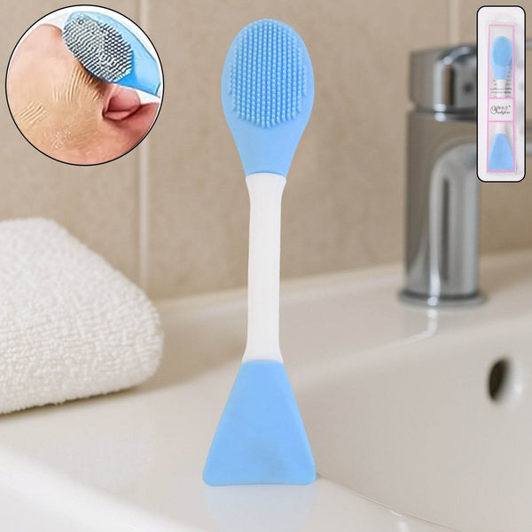 2-in-1 Silicone Face Scrubber (1 Pc) - dailyneed.life