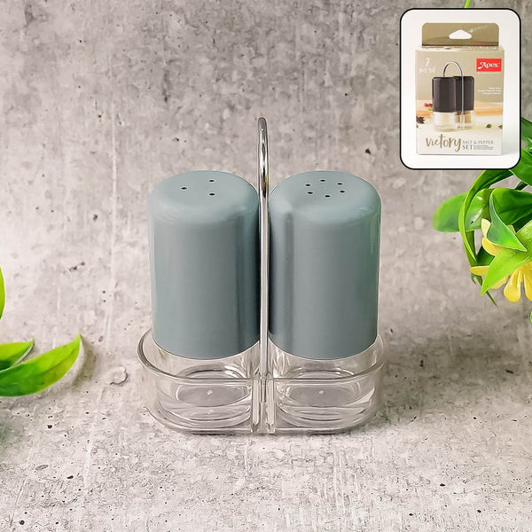 Apex Victory Salt & Pepper Dispenser Set – 2 Pcs Acrylic Seasoning Shaker - dailyneed.life