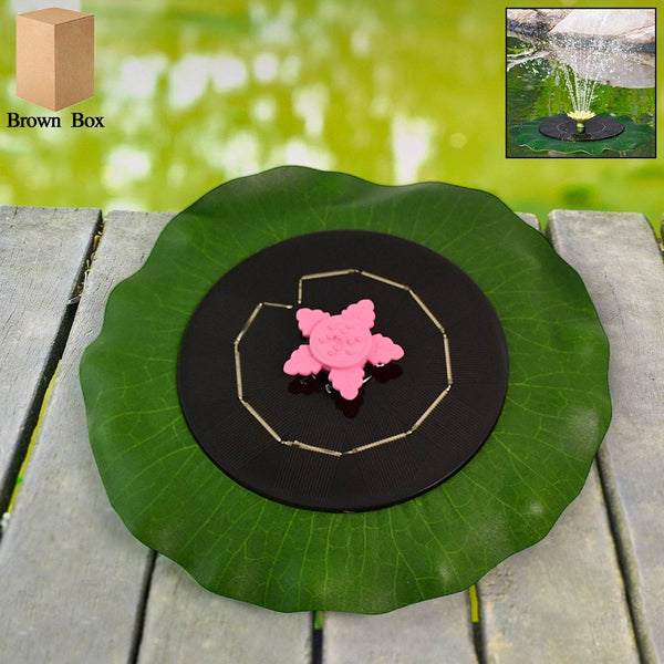 Decorative Solar-Powered Floating Water Fountain Pump - dailyneed.life