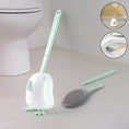 Flexible Silicone Toilet Cleaning Brush Set - dailyneed.life