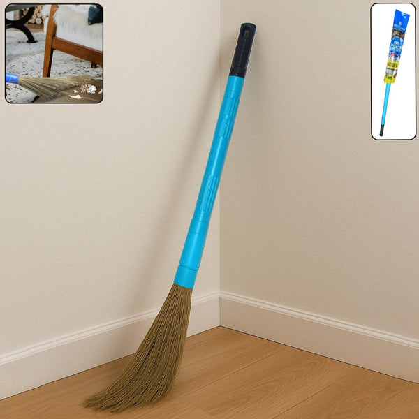 Pro Clean Expandable Floor Broom with Plastic Handle - dailyneed.life