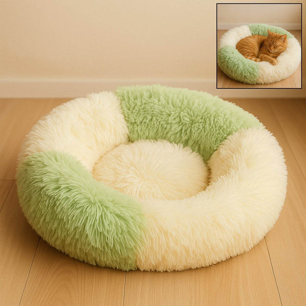 Ultra Soft Fluffy Pet Bed for Cats & Small Dogs – 1 Pc - dailyneed.life