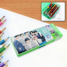 Multipurpose Compass Box (2 Compartments): Cartoon Pencil Case for Kids - dailyneed.life