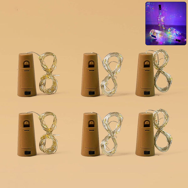Cork-Shaped LED Bottle String Fairy Lights (1 Pc) - dailyneed.life