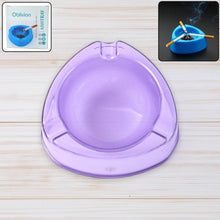 Oblivion Transparent Pueple Plastic Ashtray (1 Pc) - dailyneed.life