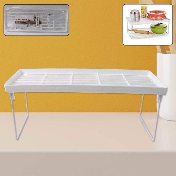 L Shelf Foldable Holder Sundries Rack Counter Bookcase (1 Pc / 40 Cm) - dailyneed.life