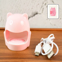 Mini LED Nail Dryer – USB Rechargeable Nail Polish Curing Lamp (1 Pc) - dailyneed.life