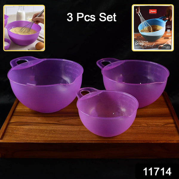 Apex Mix & Measure Prep Bowl Set – 3 Pieces - dailyneed.life