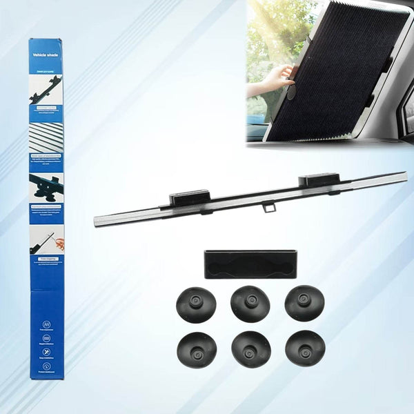 Retractable Long Foldable Windshield Sun Shade for Car (1 Set) - dailyneed.life