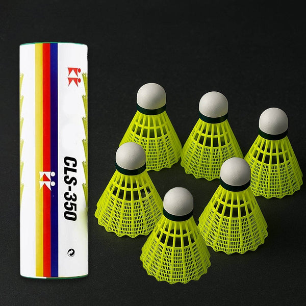 Knx Durable Plastic Shuttlecock (6 Pcs Set) - dailyneed.life