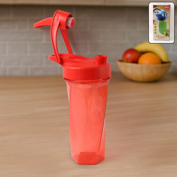 Supermom Manual Stirring Fitness Shaker Bottle with Hand Crank Approx 800 ML (1 Pc) - dailyneed.life