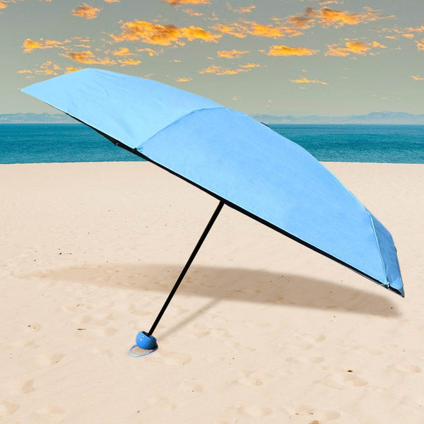 5 Fold Manual Open Umbrella With Capsule Case (1 Pc) - dailyneed.life
