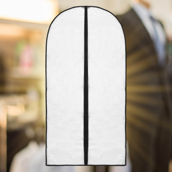 Foldable Non Woven Men's Coat Blazer Suit Cover (80×60 CM / 1 Pc / Black Side Chain Suit Cover) - dailyneed.life