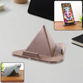 Pyramid Brown Mobile Stand with 3 Different Inclined Angles - dailyneed.life