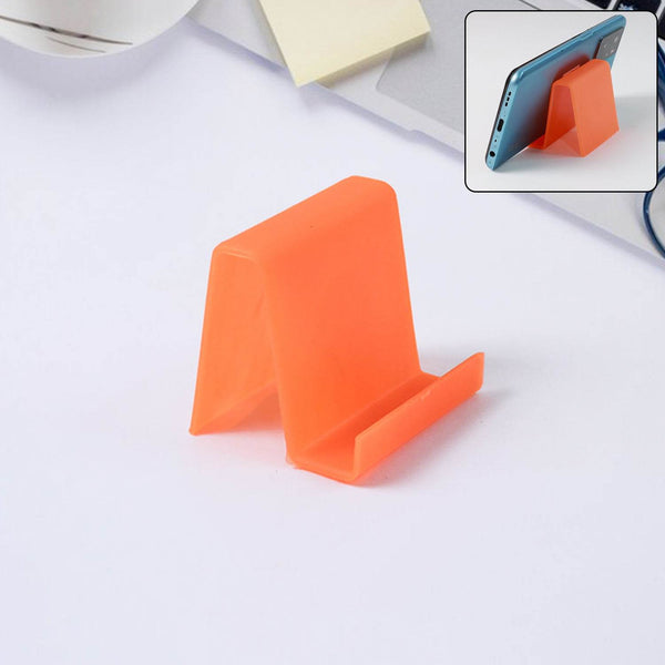 Durable Plastic Mobile Phone Stand with Angled Support (1 Pc / Mix Color) - dailyneed.life