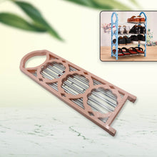 Shoes Storage Shelf, 4 Layer Space‑saving Shoes Show Rack Folding Shoe Rack, Standing Shoe Rack DIY Shoes Storage Shelf Home Organizer for Bedroom, Hallway and Closet Shoe Storage - dailyneed.life