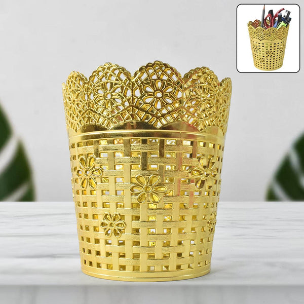 Pen holder Office Desk Metal Mesh Pen Stand (1 Pc) - dailyneed.life