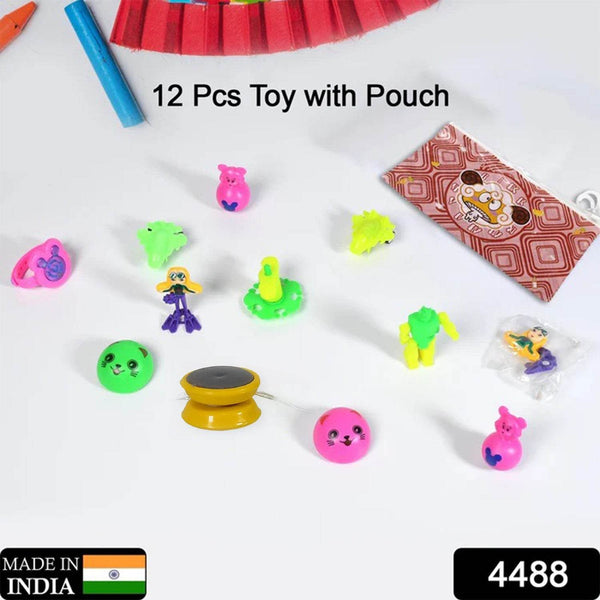12pc Mix All New Toy And Plastic Pouch Mix All Types Playing Toy For Kids - dailyneed.life