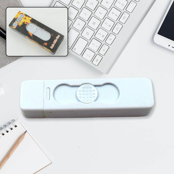 Stylish Electric USB Lighter for Men & Women, Regular Cigarettes Portable USB Rechargeable Flameless, Coil Slim Cigarette Lighter with Charging Cable, Windproof E lighter, Lighter for Smoking (1 Pc ) - dailyneed.life