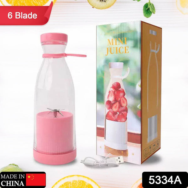 BLENDER PORTABLE JUICER FOR SMOOTHIE 420 ML Multicolour - dailyneed.life