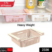 Expandable Adjustable Multipurpose Fridge Storage Basket ( 1 pcs ) - dailyneed.life