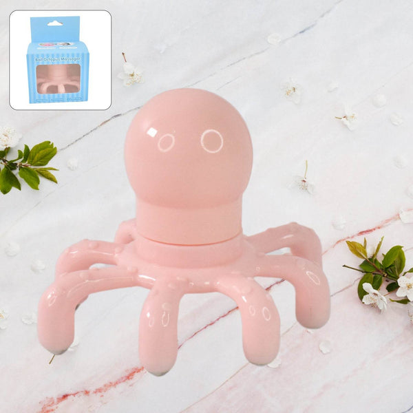 Scalp Relax Octopus Massager, Octopus Claw Head Massager Long Lasting Ergonomic for Adults for Abdomen - dailyneed.life