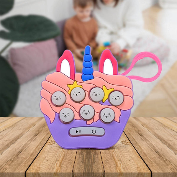 Mini Push Bubbles Game with Keychain & Music Game (1 Pc) - dailyneed.life