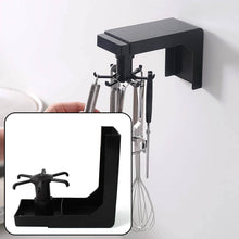 Self Adhesive 360 Degree Rotating Cooking Utensils Holder (1 Pc) - dailyneed.life