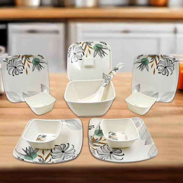 Divine lunch Tableware, Dinner Set (11 Pcs Set) - dailyneed.life