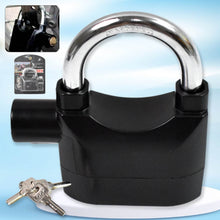 Plastic Body Waterproof Siren Alarm Smart Alarm Lock & 3 Keys (1 Set) - dailyneed.life