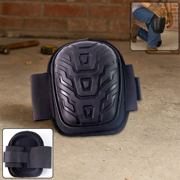 Heavy-Duty Work Knee Pad with Shock-Resistant Shell & Adjustable Straps (1 Pc) - dailyneed.life
