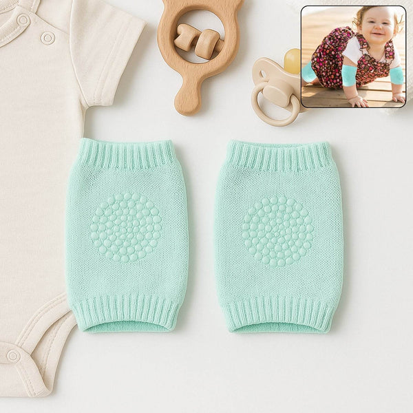 Mint Green Toddler Wool Knit Leg Warmer (Knee Guard) - dailyneed.life