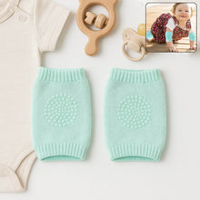 Mint Green Toddler Wool Knit Leg Warmer (Knee Guard) - dailyneed.life