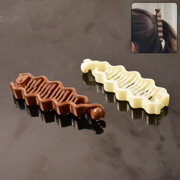 Plastic Hair Claw Clips Strong Clips (1 Pc / Mix Color), Hair accessories - dailyneed.life